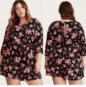 Torrid Floral Romper